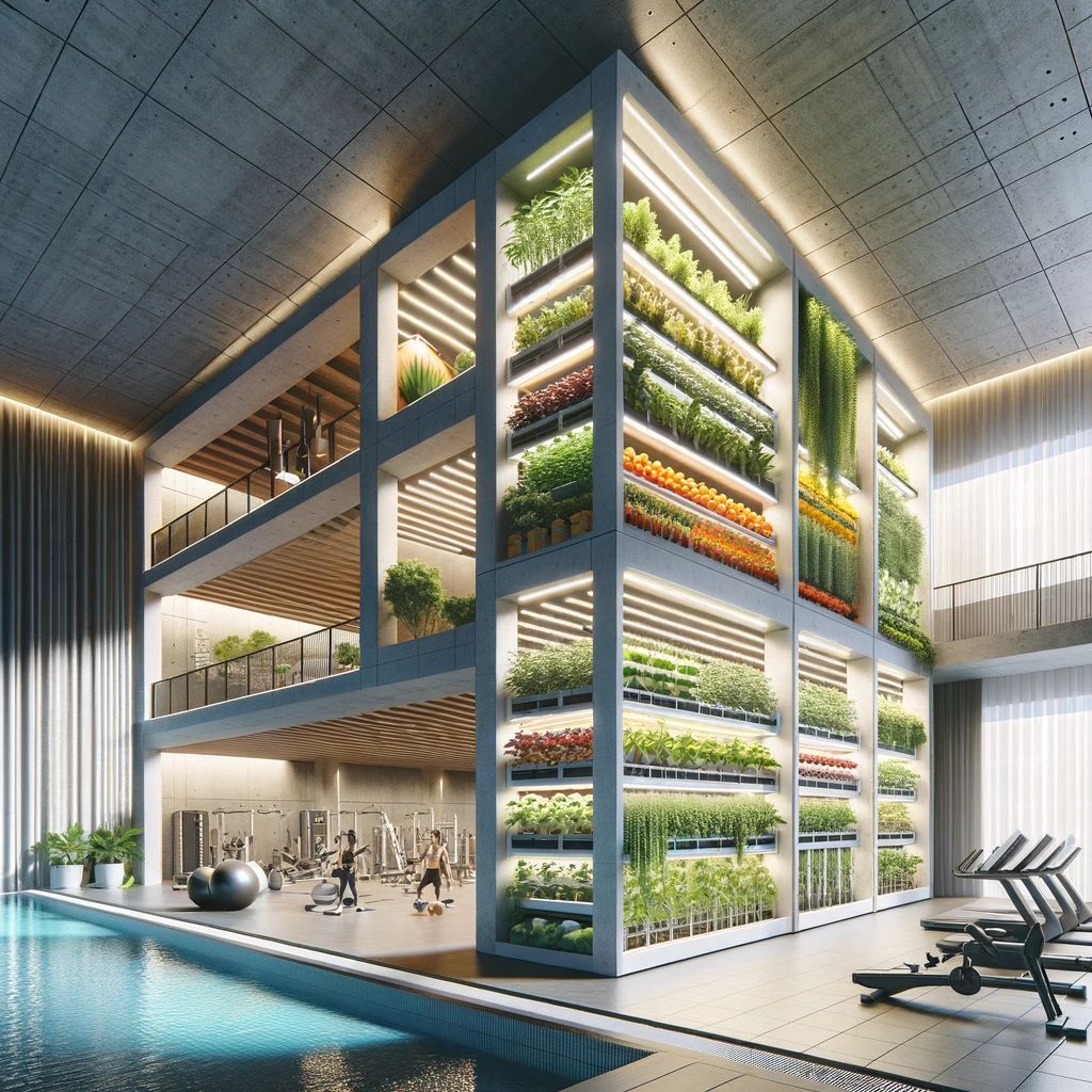 SmartWalls farm and wellness environment