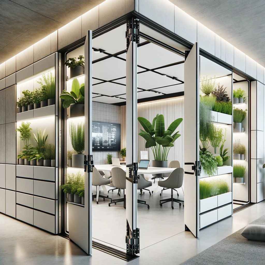 SmartWalls configurable laboratory-style space